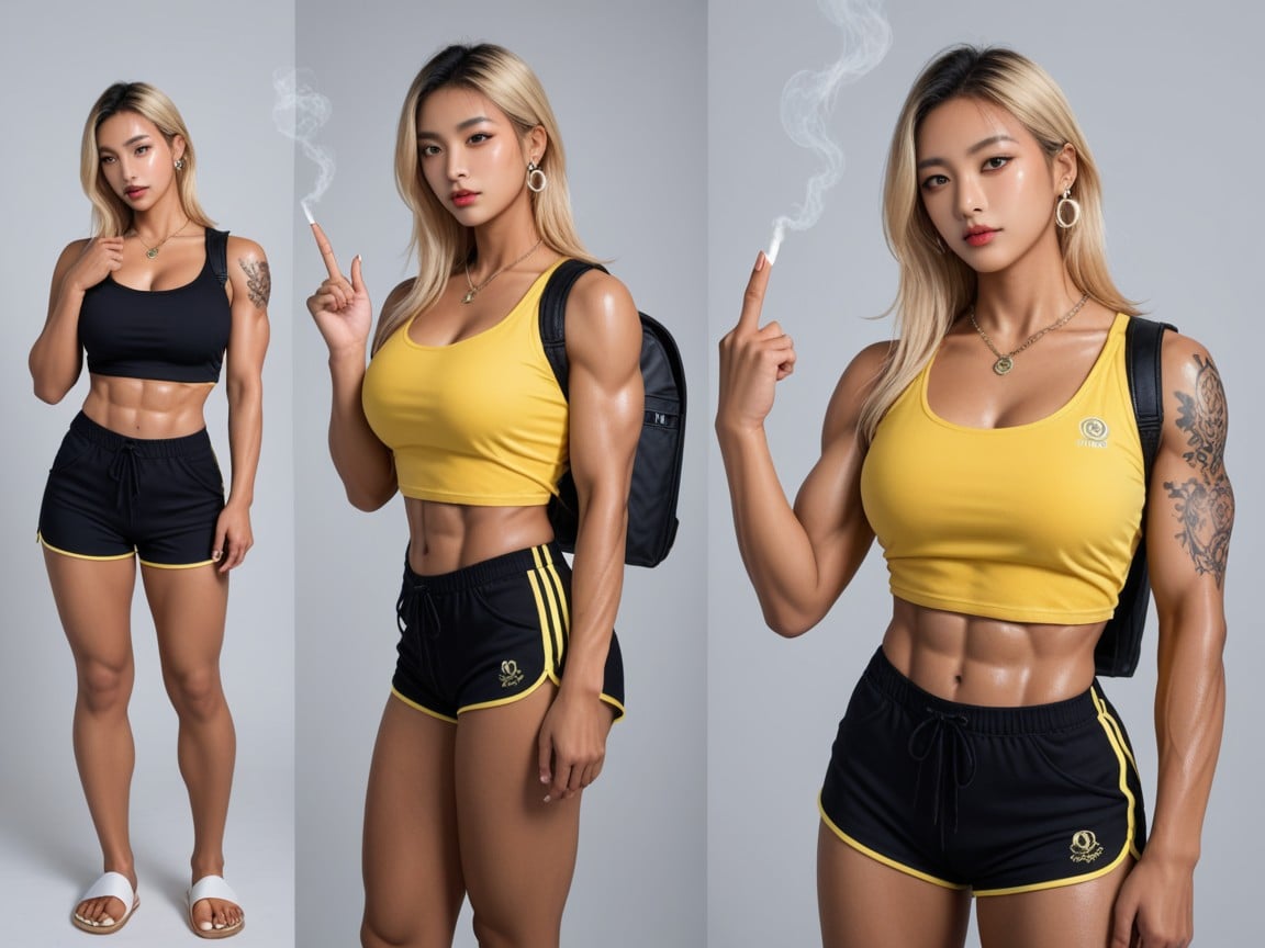 Highest Quality, High Resolution, Heavy Makeup Porno IA Asiatique