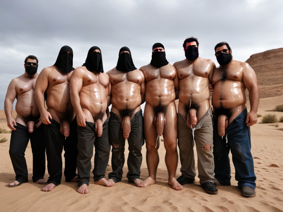 Pants Down, Niqab, Shaggy Beards Porno IA Gay