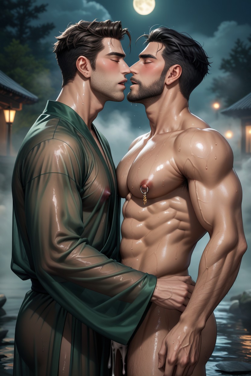 Embracing, Hyper Hairy Body, Hunk AI同性戀黃片