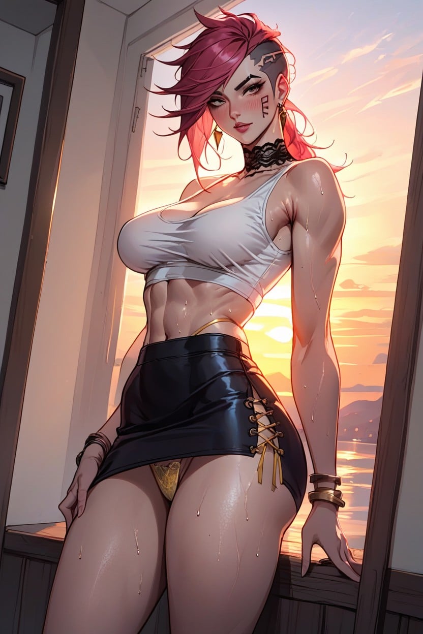 Perfect Angle, League Of Legends, Really Skinnywaist AI Porn