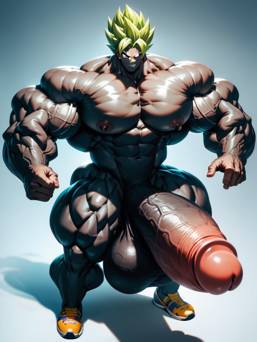 Extreme Proportions, Extremely Large Ass, Huge Ball AI Gay Porn
