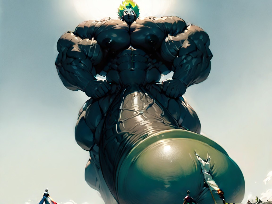 Hyper Penis, Massive Cock, Huge Ball AI Gay Porn