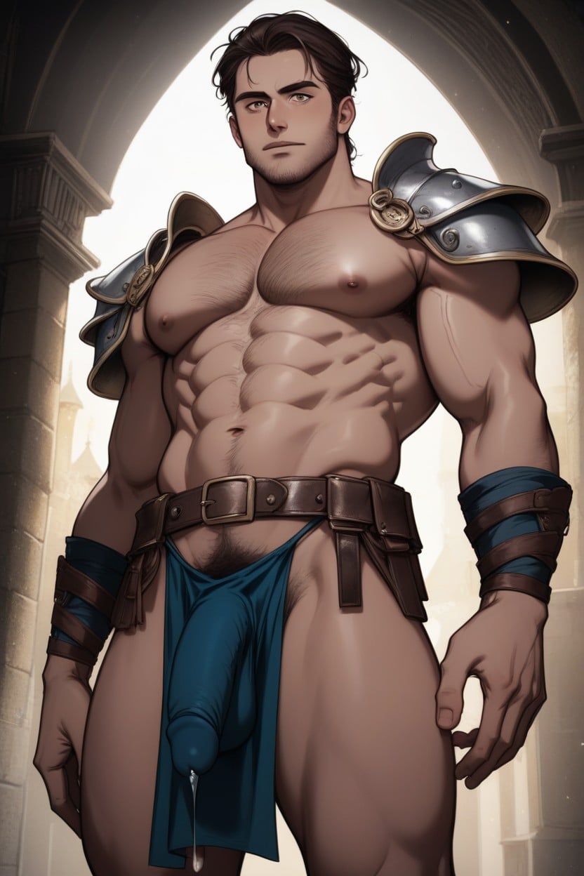 18+, Masculine, Bare Arms Porno IA Gay