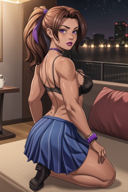 Rounded Breasts, Gorgeous, Cinemascope Hentai AI Porn