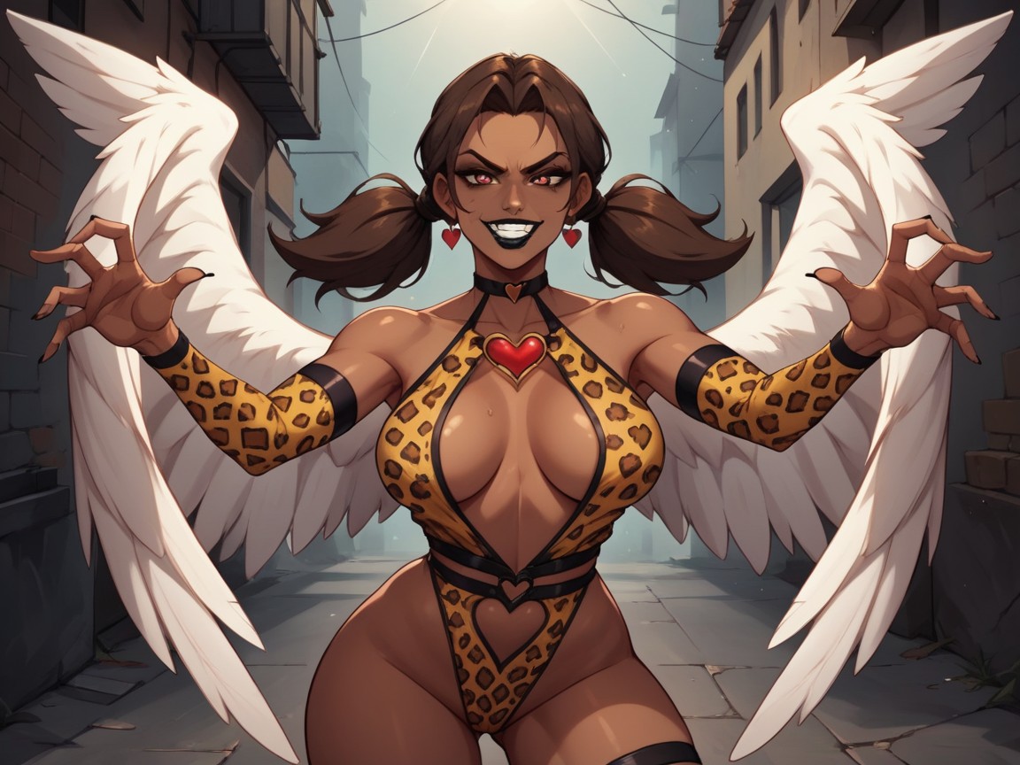 Sloped Shoulders, Goddess Of Love, One Woman AI Porn