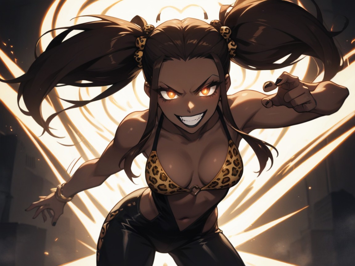 Brown Eyes, Bounce Lines, One Woman Hentai AI Porn