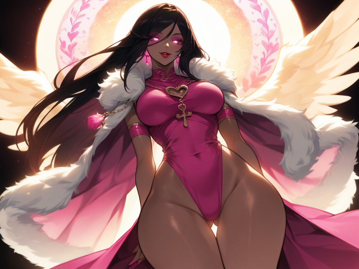 Glowing Eyes, Wide Ass Cheeks, Long Ass Width Hentai AI Porn