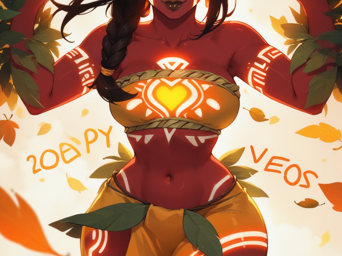 Túnica, Proud Smug Face, Saturated Colors Hentai IA