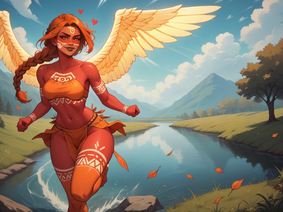 Free Spirited, Hearts In The Wind, Nsfw AI Porn