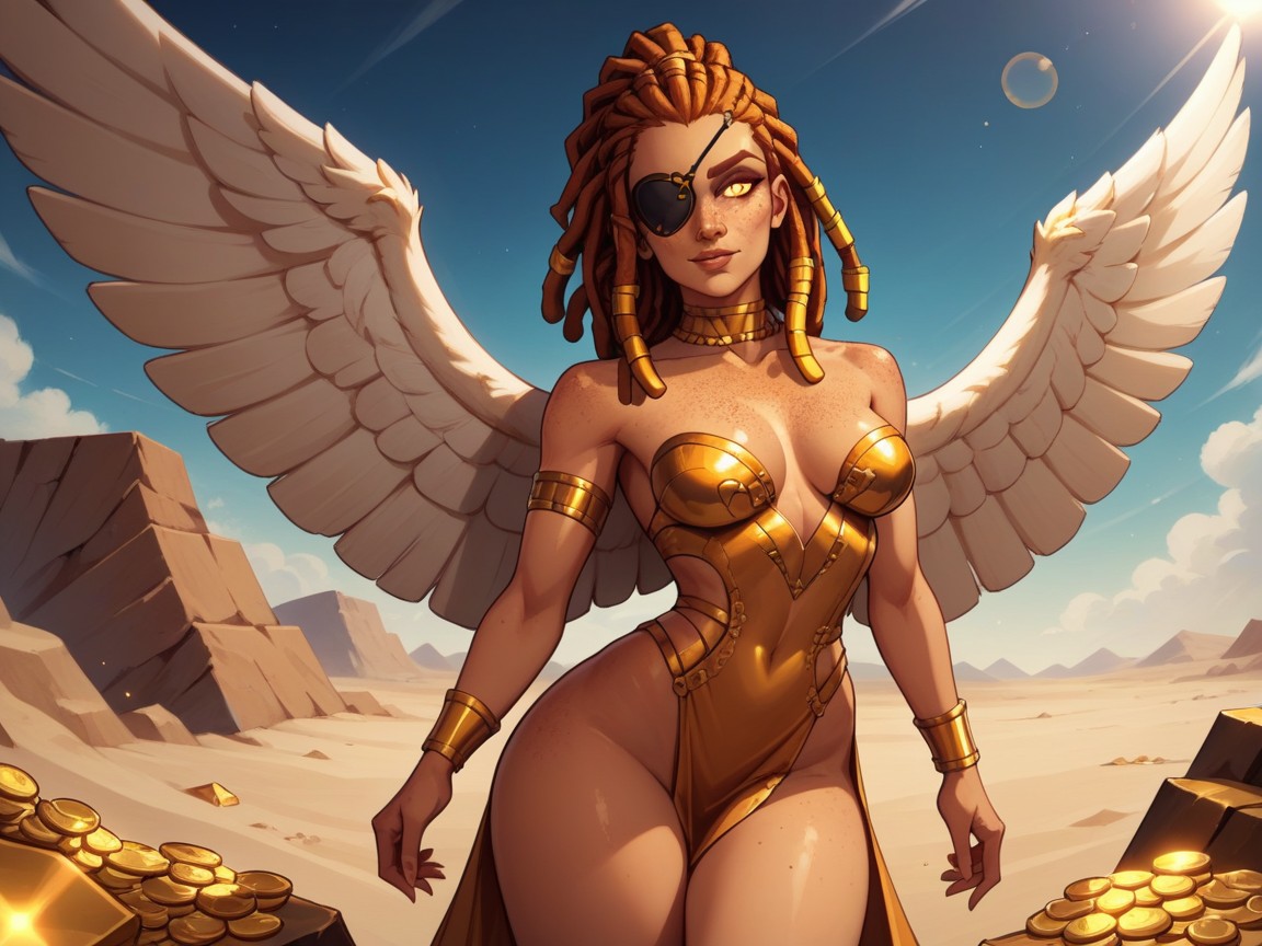 Goddess Of Love, Rounded Wide Hips, Chest And Hips Proportionate AI Porn