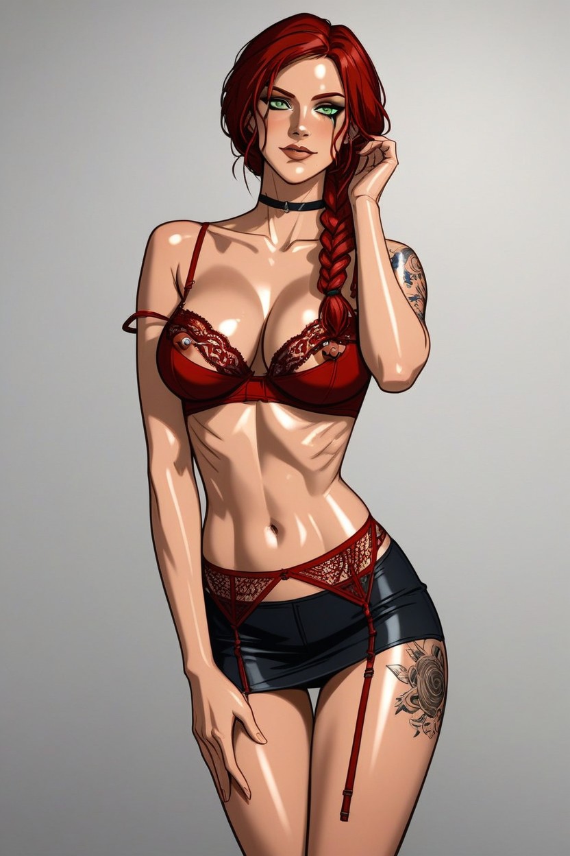 18+, Oiled Skin, American AI Porn