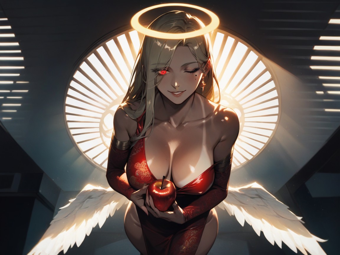 Volumetric Lighting, Tan Lines, De Haut En Bas Porno IA Hentai