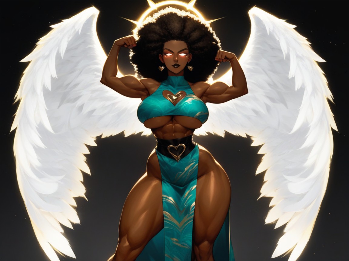 Goddess Of Love, Strong Tight Hips, Saturated Colors Hentai IA