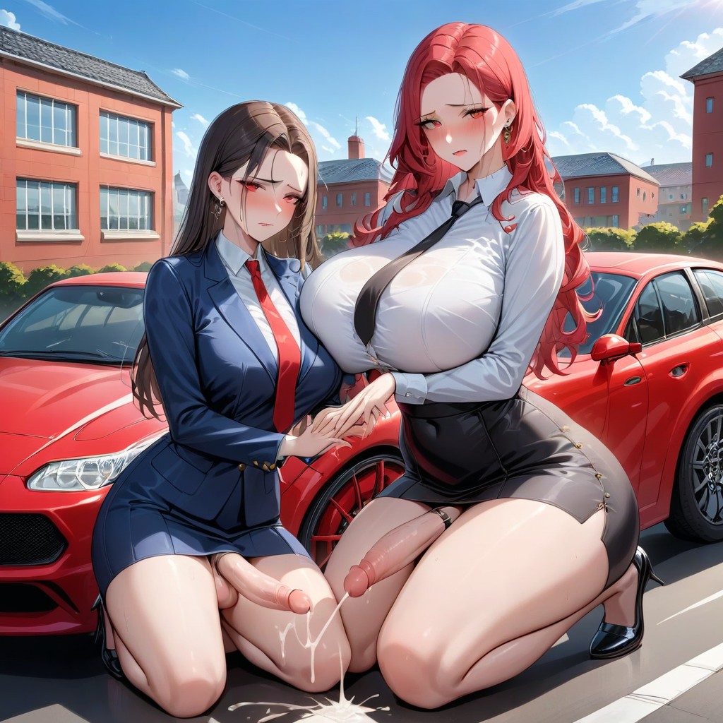 Almost, Many Hands, Cumming On Car 쉬메일 AI 포르노