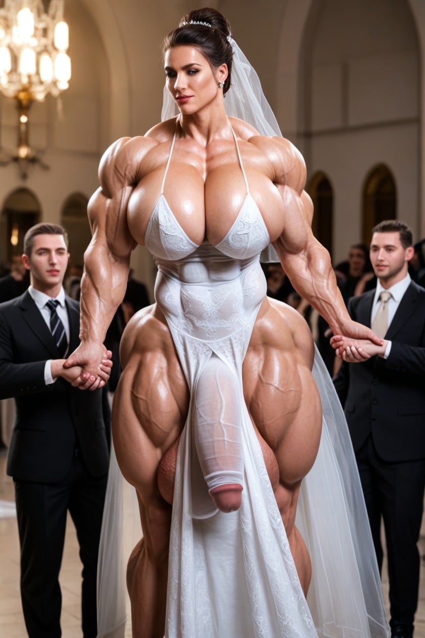 Sweating Profusely, Futadom, Muitas Pessoas Ao Redor Travesti IA Pornô