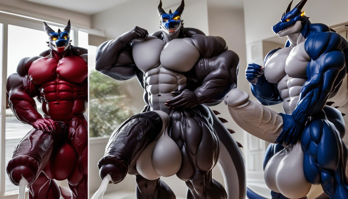 Hyper Growth, Eccessive Cum, Growing Furry AI Porn