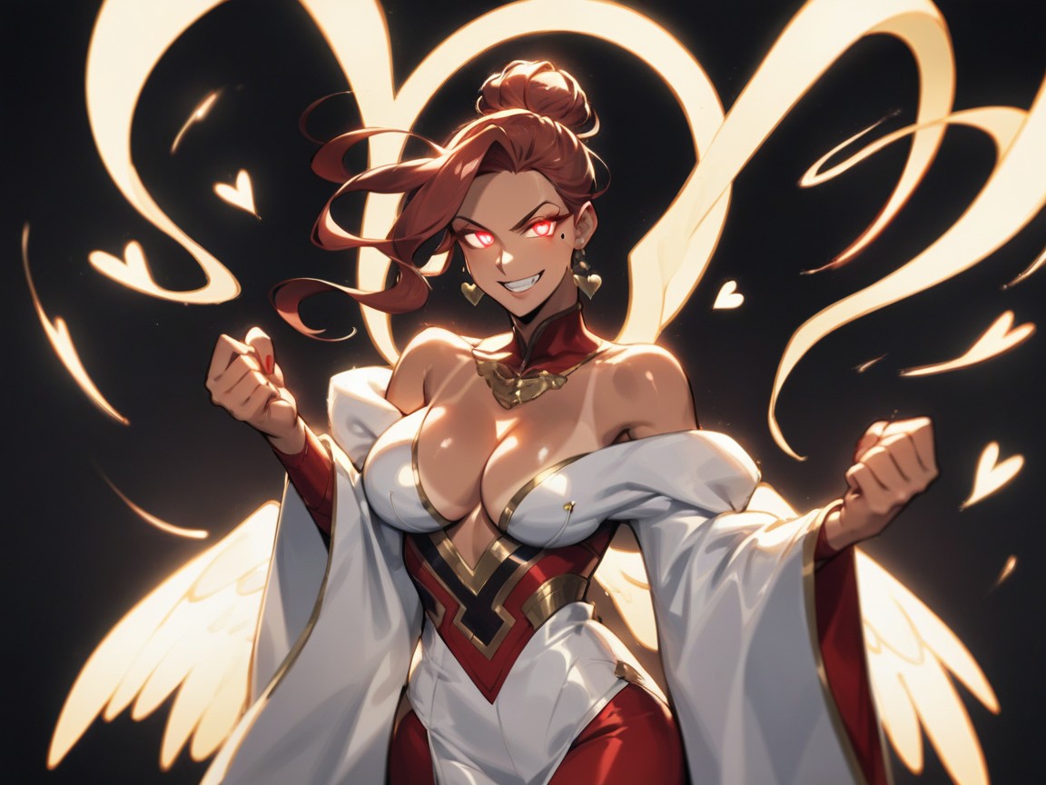 Yeux Brillants, Long Shoulder Width, Goddess Of Love Porno IA Hentai