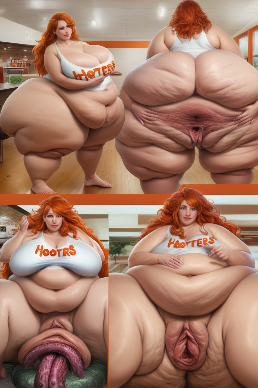 Ssbbw, Multiple Views, Extremely Large Ass AI Porn