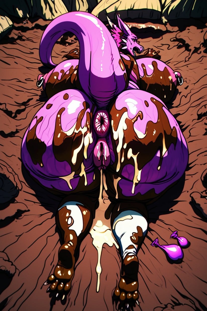 Puffy Pussy, Dragon, Muddy Furry AI Porn