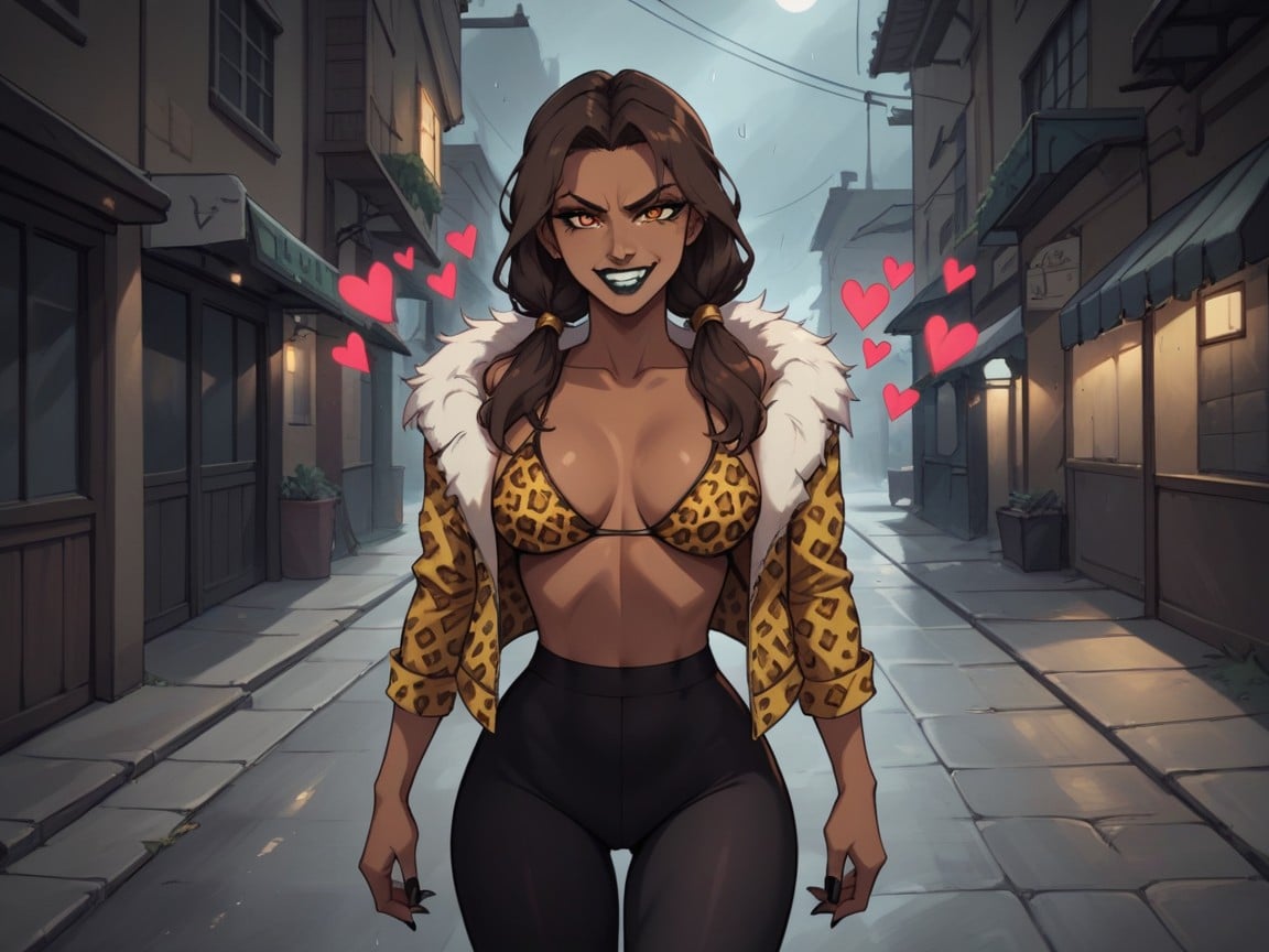 Nsfw, Brown Eyes, Evil Grin AI Porn