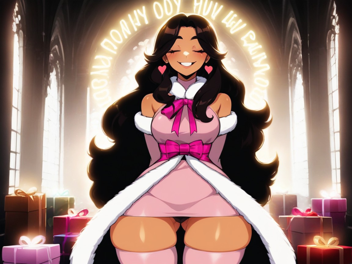 Latina, Thick Thighs, Long Gluteal Folds Hentai AI Porn