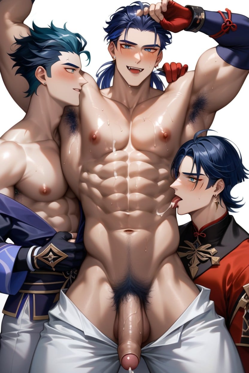 Big Dick, Pixiv, Oiled Body ゲイAIポルノ