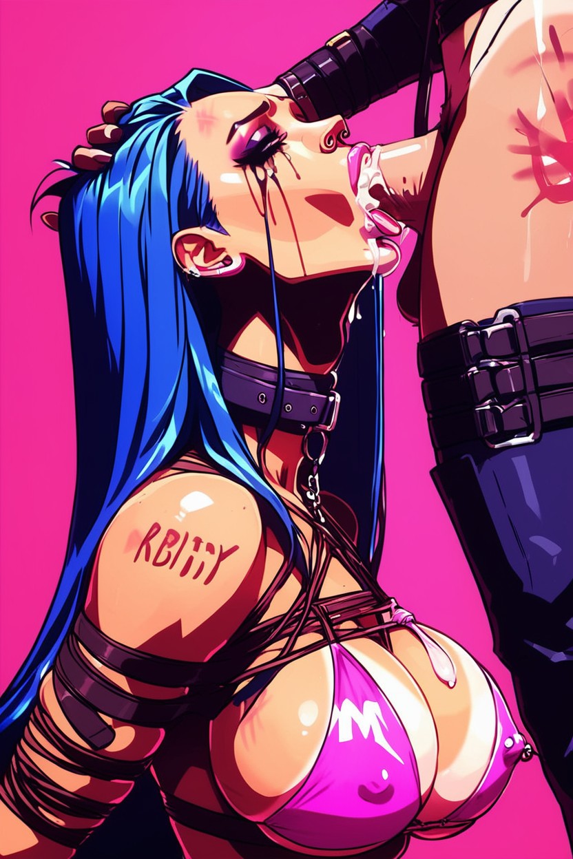 Side View, Bodywriting, Hand Slap Hentai AI Porn