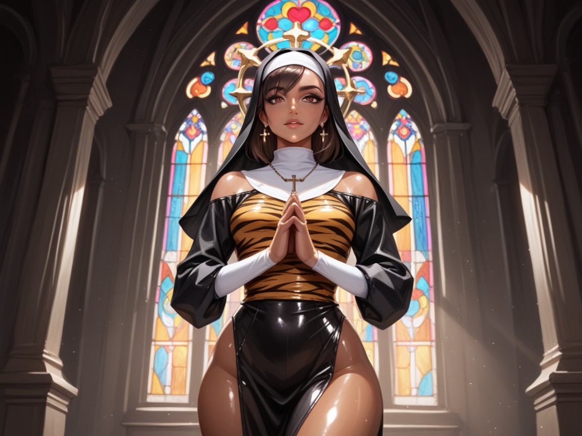 Wrestler, Oiled Skin, Modern Setting Hentai AI Porn