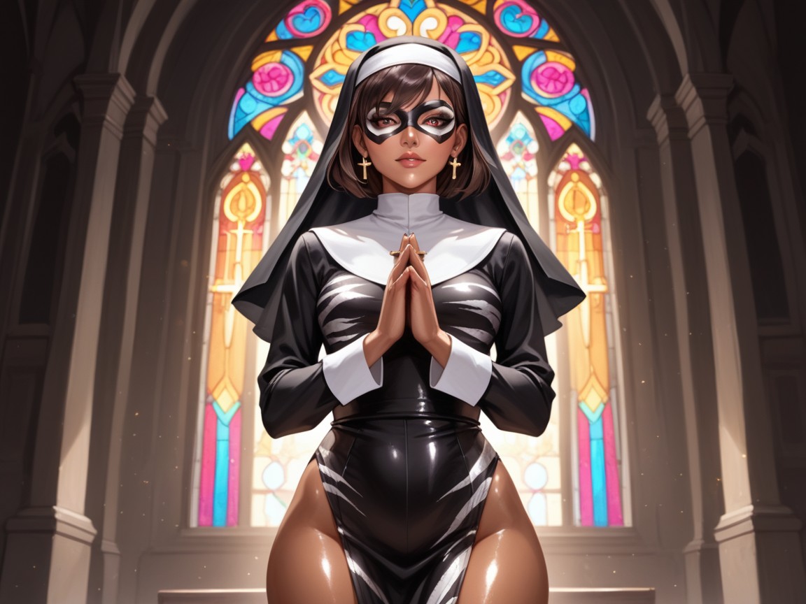 One Woman, Afterimage, Squared Shoulders Hentai AI Porn