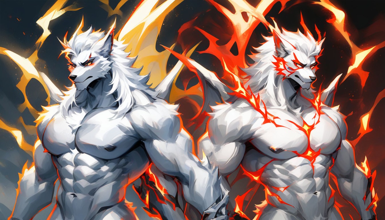 Missing Left Ear Tip, Salt Corroding Metal Surfaces Style Hyper Detailed Digital Painting, 電影般的 AI獸人黃片