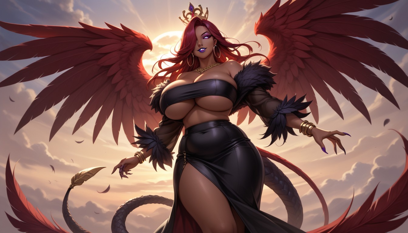 Off Shoulder, Breast Expansion, Backlit Hentai AI Porn