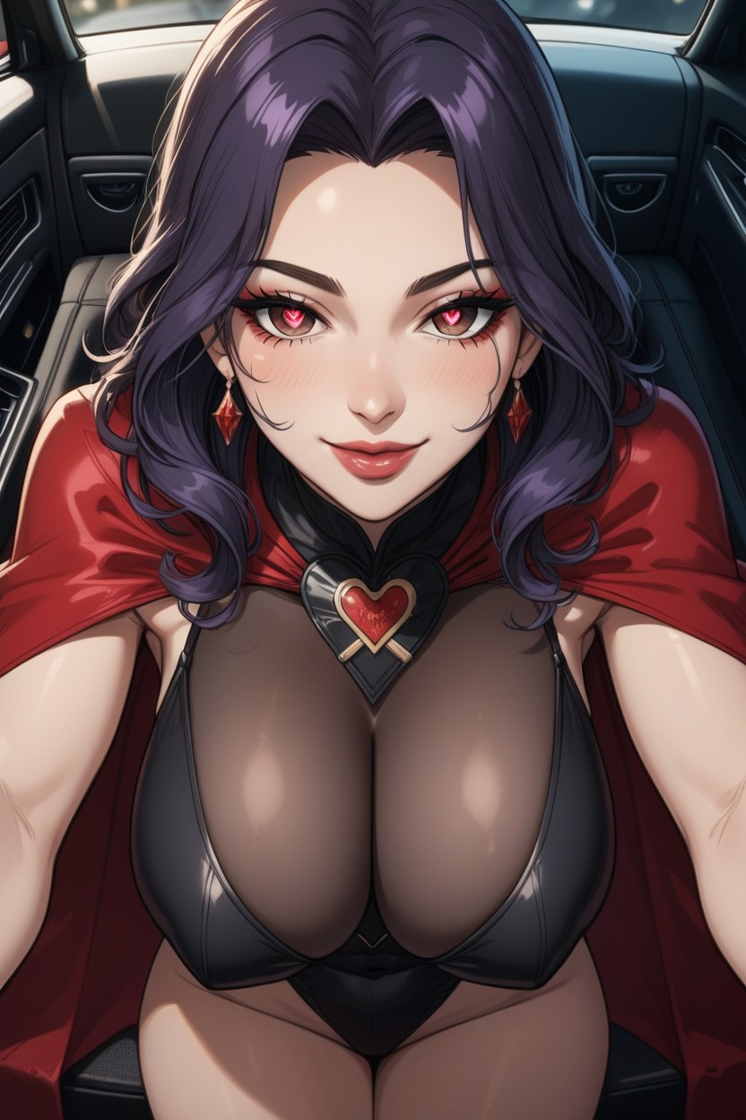 Bounce Lines, Giant Saggy Breasts, Rounded Facial Features Hentai AI Porn