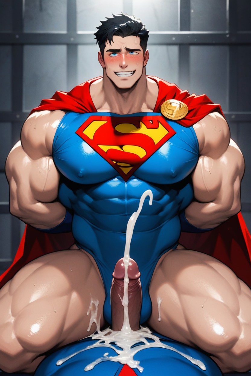 Close Up, Blue Eyes, Looking At Viewer AI Gay Porn