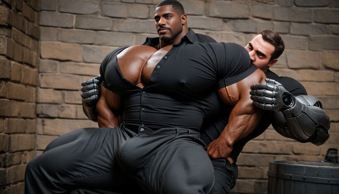 Nipple Suck, Rough Grope, Hyper Boobs AI Gay Porn