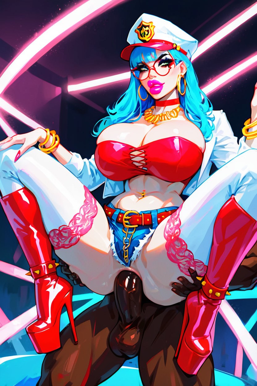 Long Gloves, Hand Bracelets, Stockings AI Porn