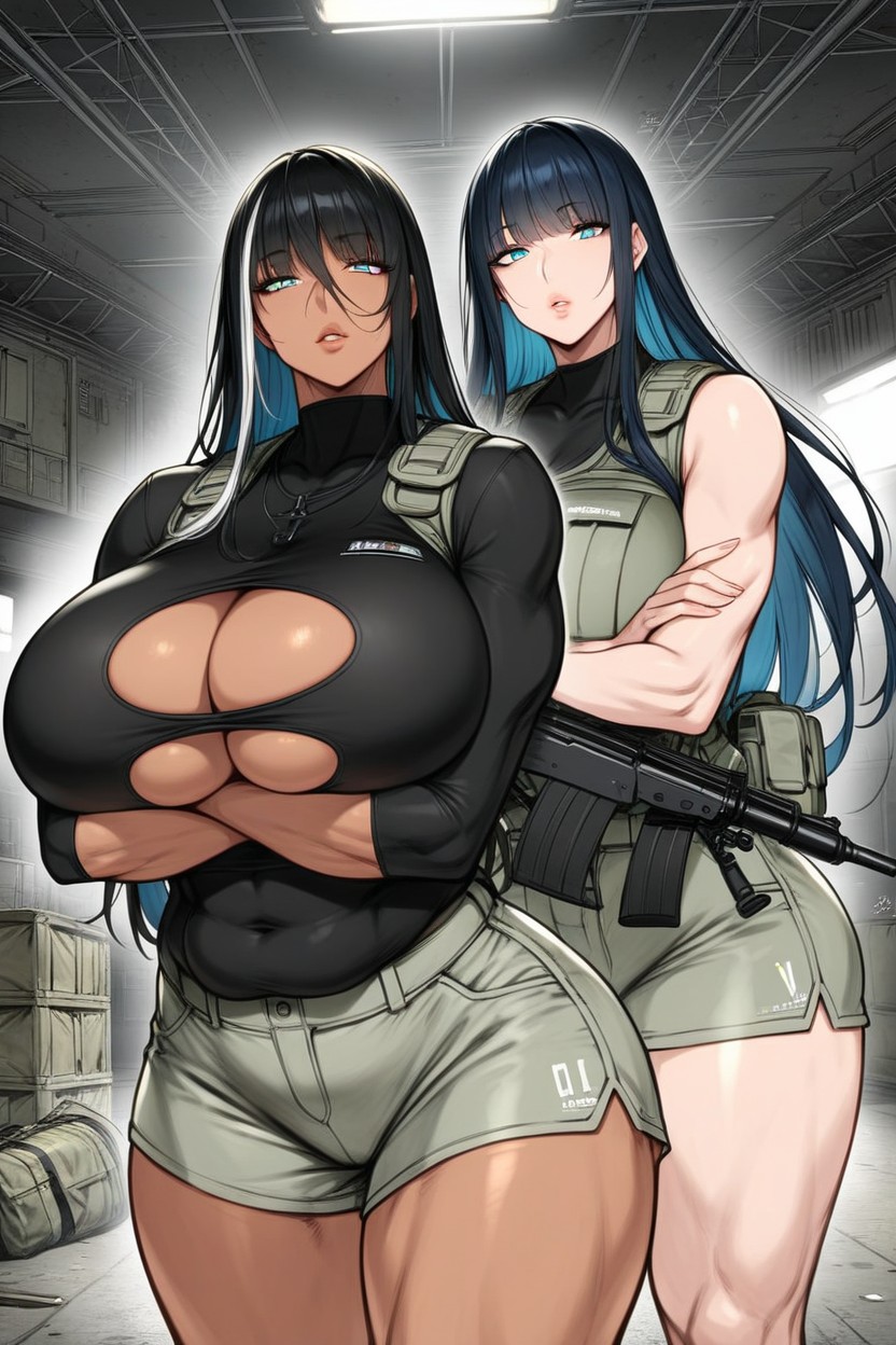 18+, Front View, Ultradetailed Face Hentai AI Porn