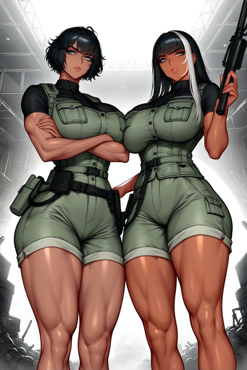 Pov, Concert Walls, Pointing Rifles At Viewer Hentai AI Porn