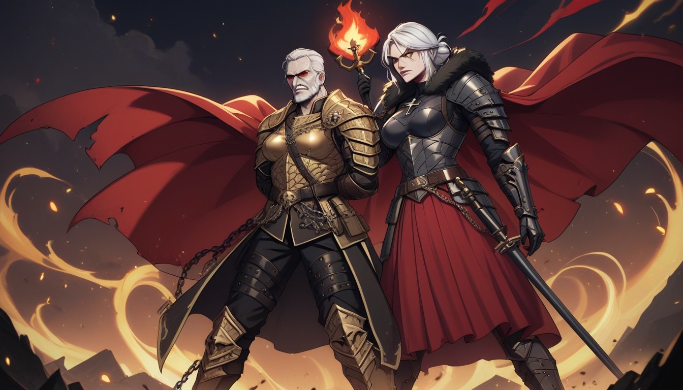 Warhammer, Ciri, Tattered Banners Hentai AI Porn