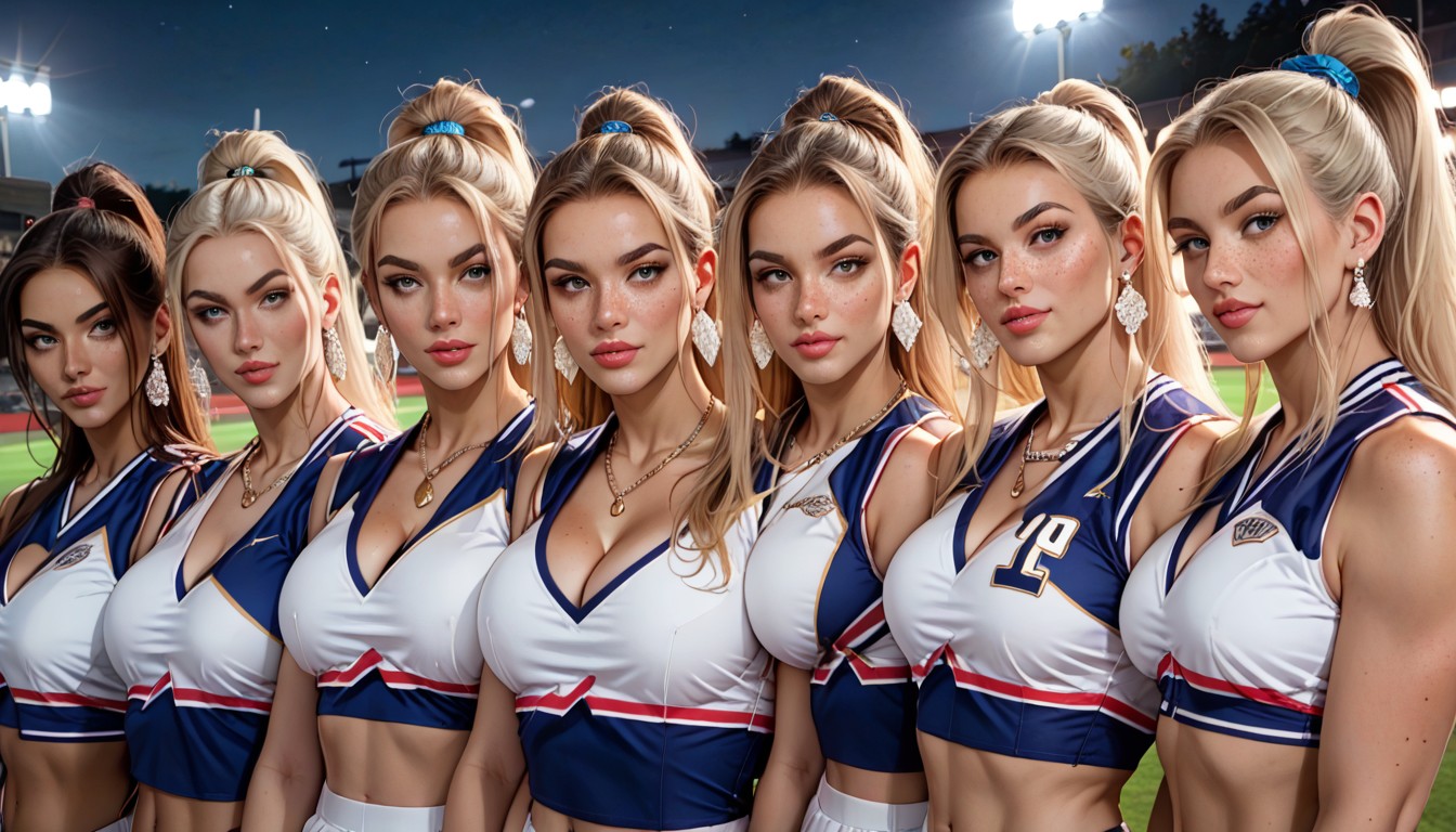 Stands Are Full Of People, 18+, Voluptuous AI Porn