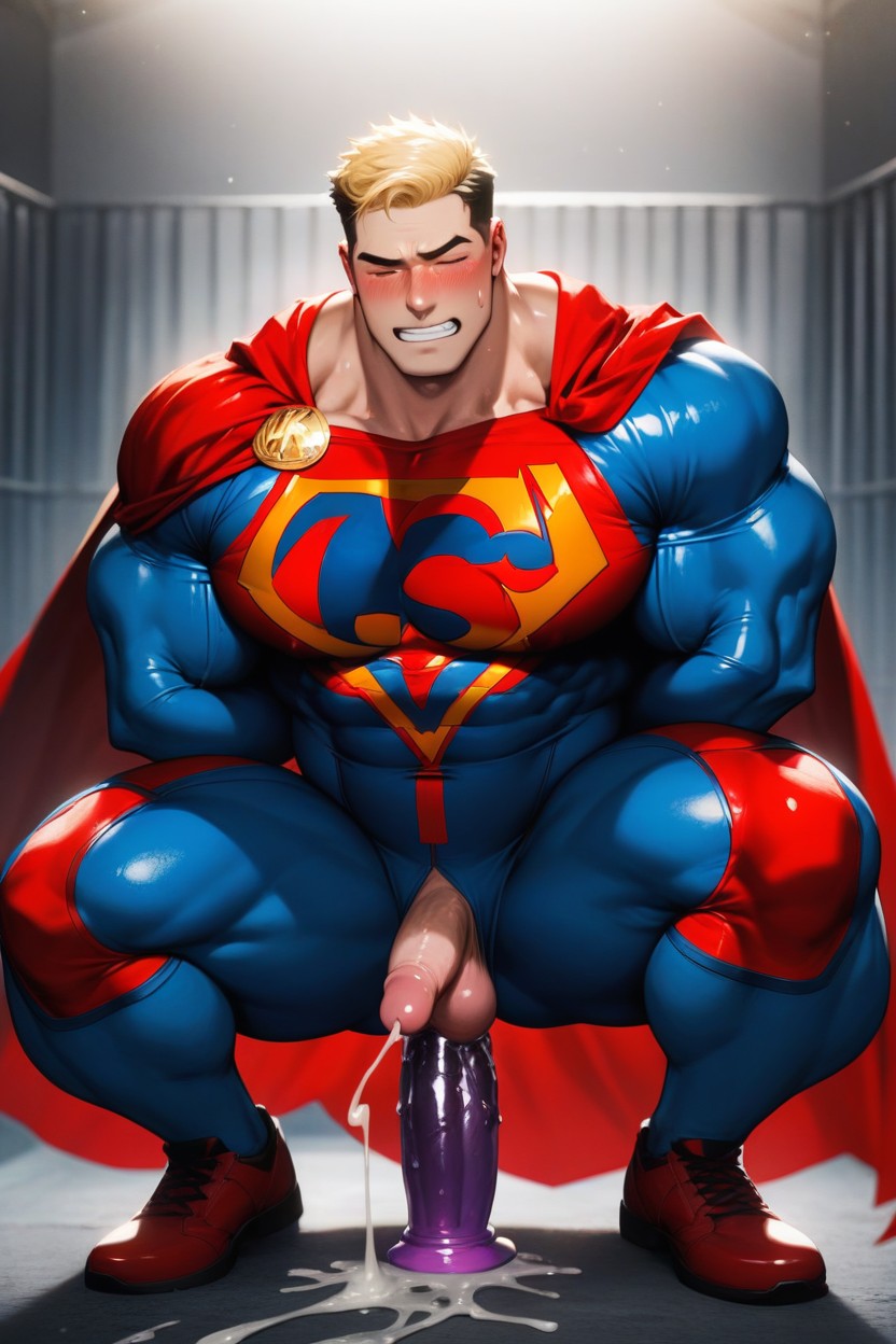 Small, Massive Pectorals, 1 Person AI Gay Porn