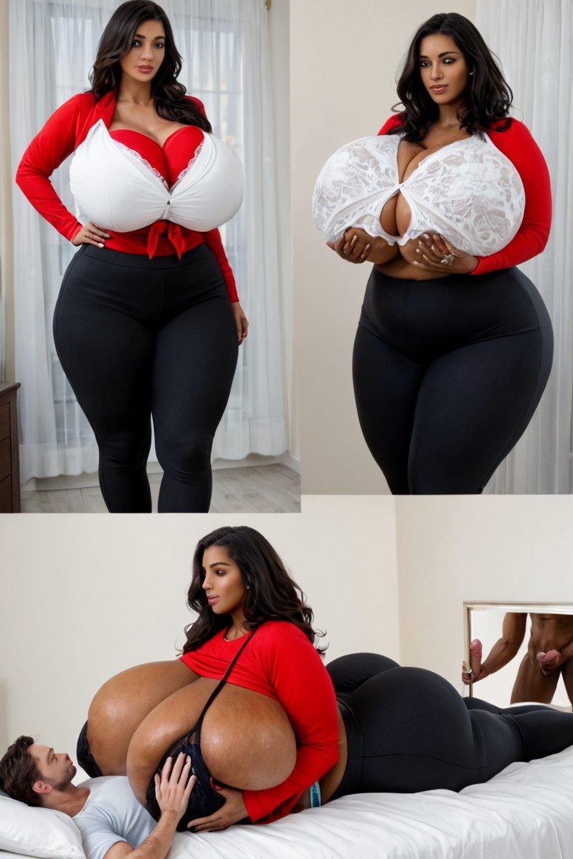 Giantess, Giantess Dominating, Nursing Handjob Porno indio IA