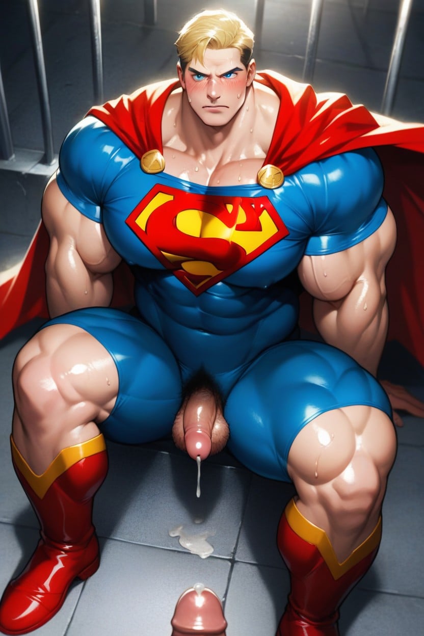 Puny Penis, Black Hair, Fully Clothed AI Gay Porn