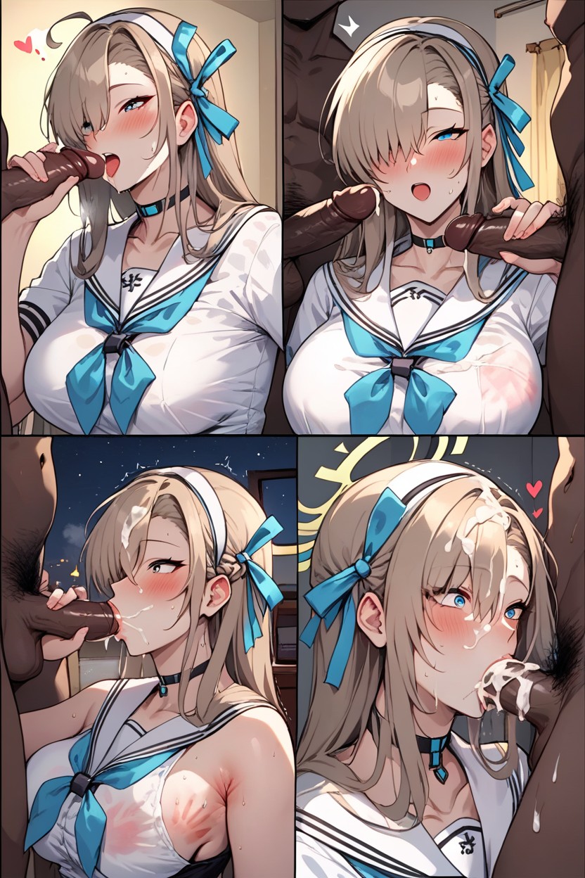 Sailor Uniform, Apartment, Gang Bang Hentai AI Porn