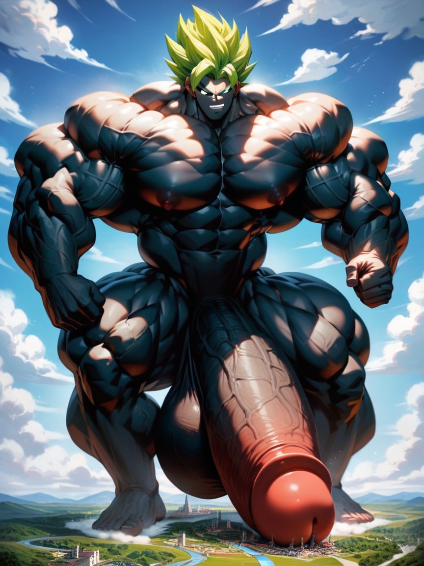 Messy Hair, Muscle Growth, Green Hair Porno gay IA