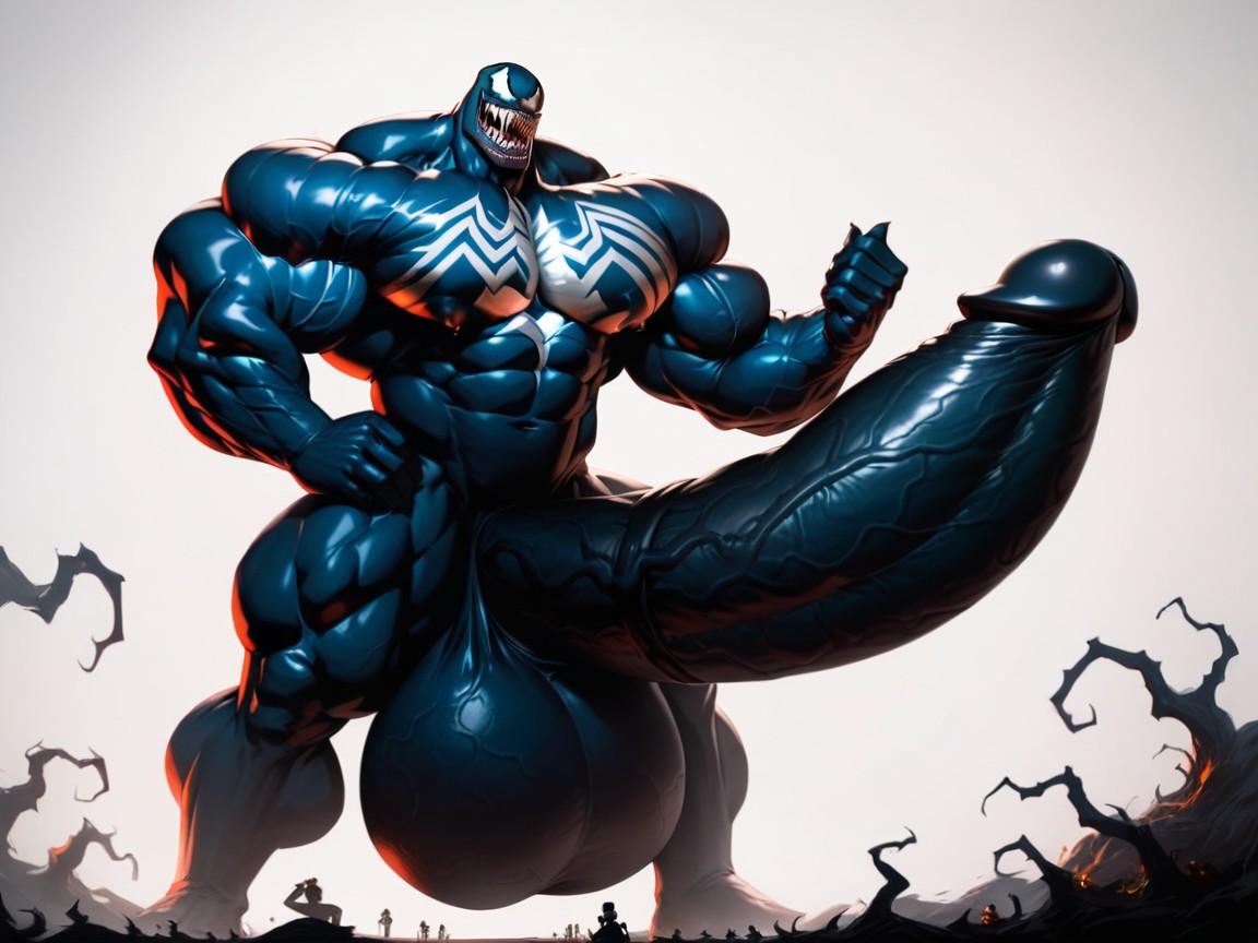 Giant, 18+, Simple Background AI Gay Porn