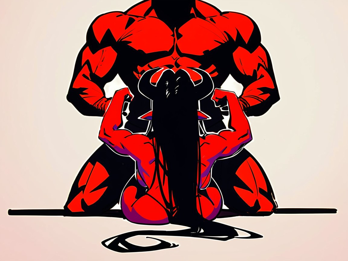 Demons, Large Breast, 2 People AI Porn