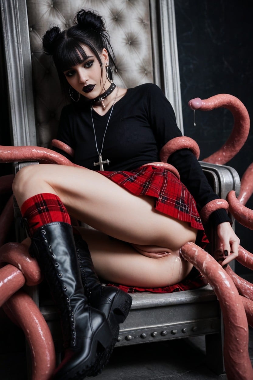 Goth, Queens Throne, 18+ AI Porn