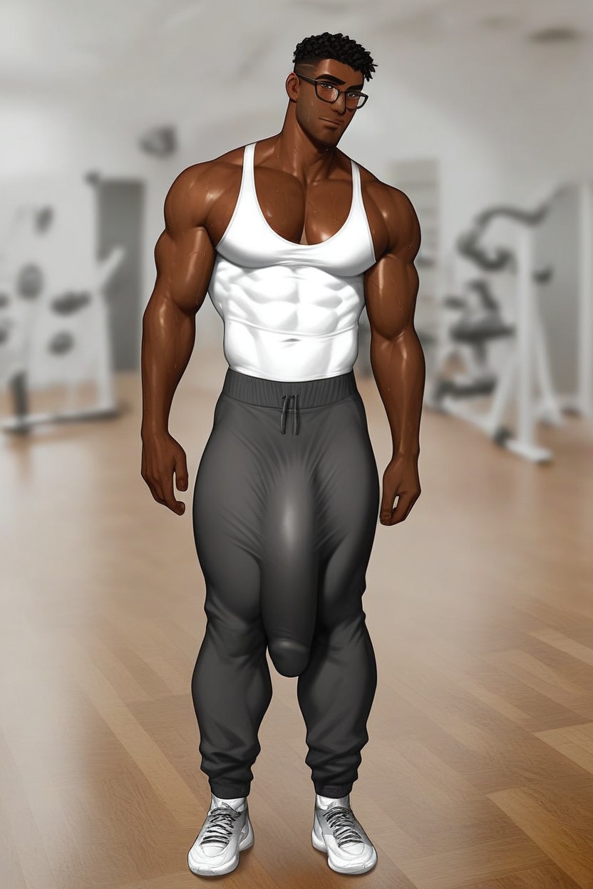 Pelo Negro, 18+, Muy Corto Porno gay IA