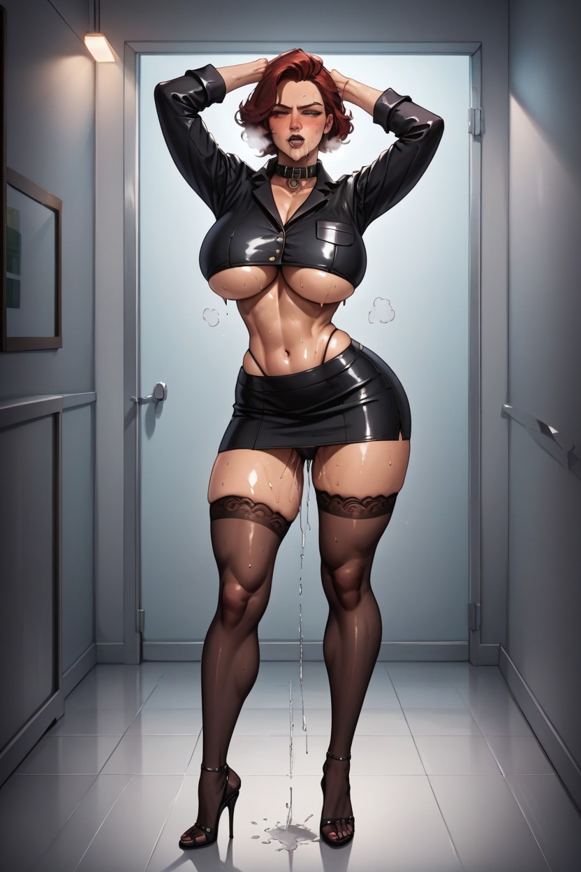 Uncontrollable Orgasm, Detailed Shaped, Bubble Boobs AI Porn