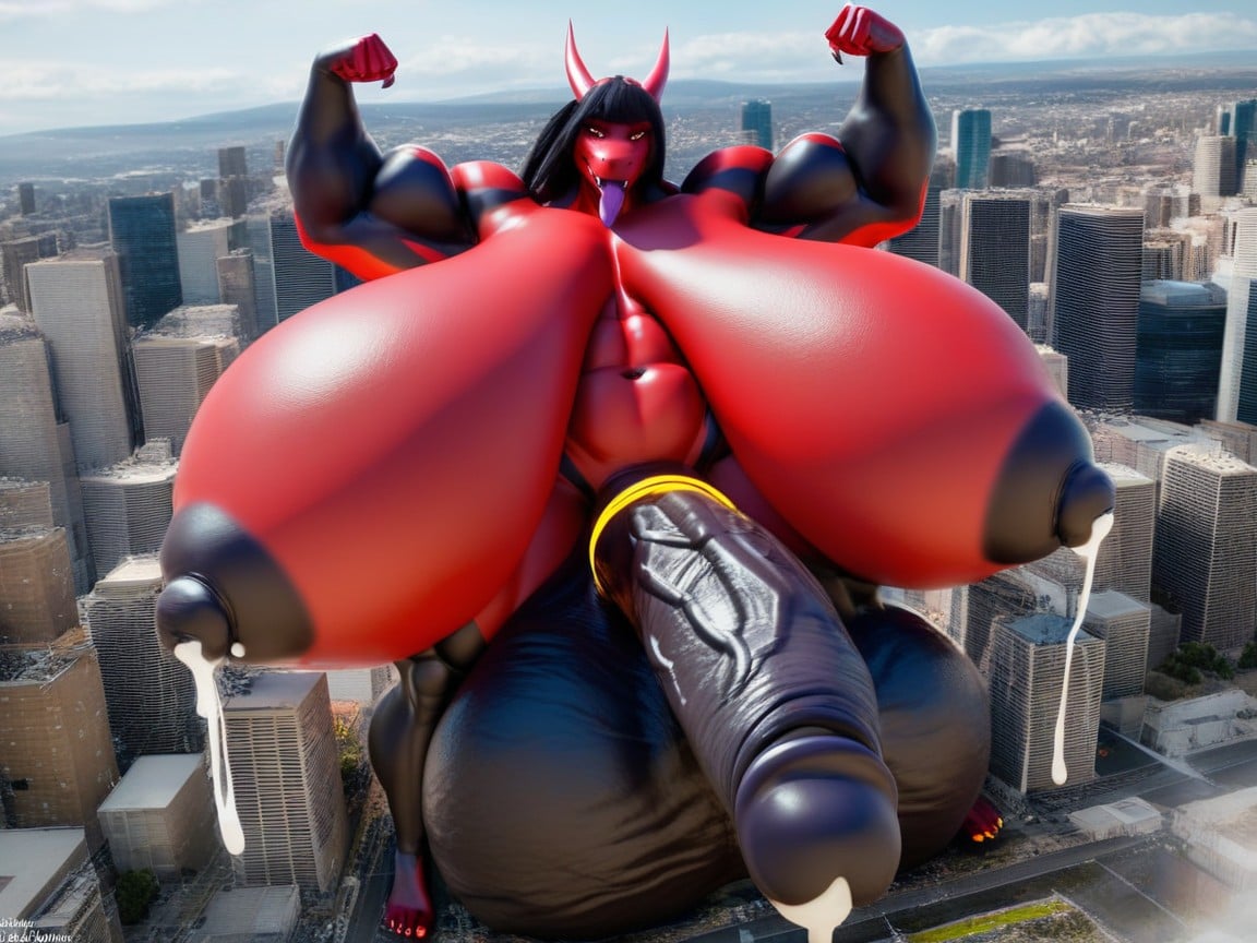 Pornstar, 18+, Massive Huge Cock Furry AI Porn